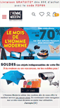 Mobile Screenshot of lhommemoderne.fr